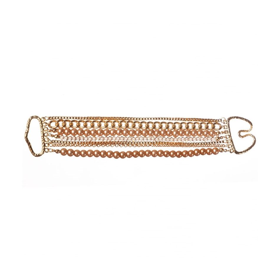 VARIOUS STRAPS CHAIN BEADS BRACELET