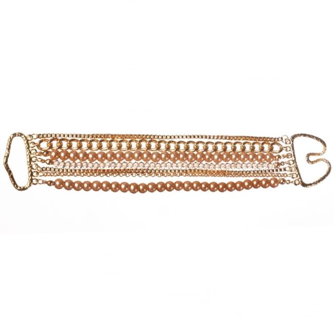 VARIOUS STRAPS CHAIN BEADS BRACELET