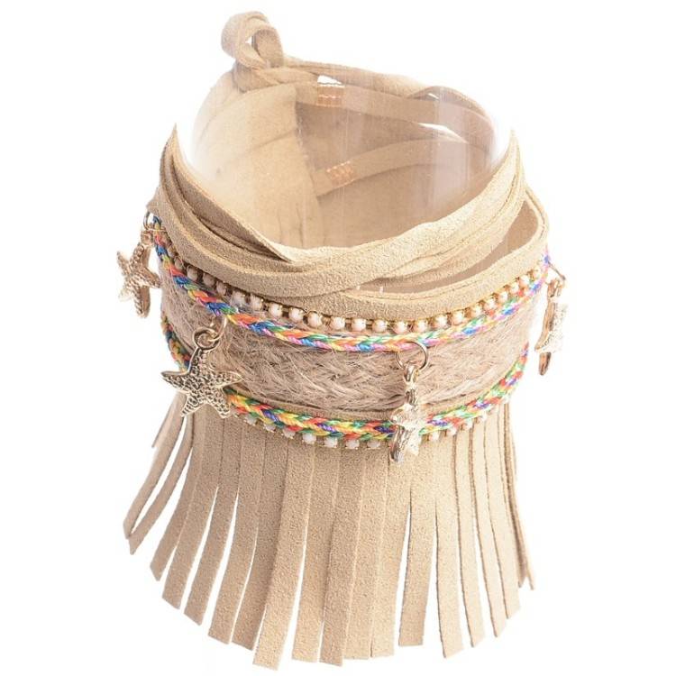 ANKLE, BRACELET, BOOT COVERS HIPPIE CHIC 2