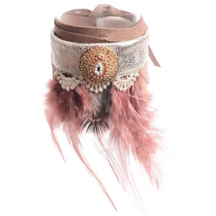 TOBILLERA, PULSERA, CUBREBOTAS HIPPIE CHIC