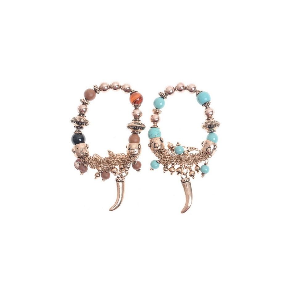 HANGING BEADS BRACELET METAL
