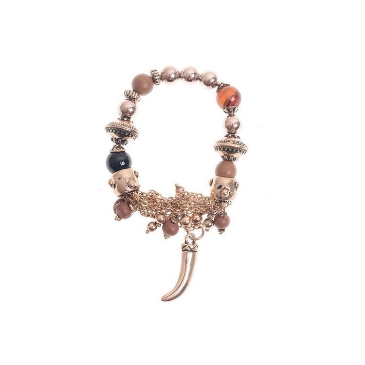 HANGING BEADS BRACELET METAL