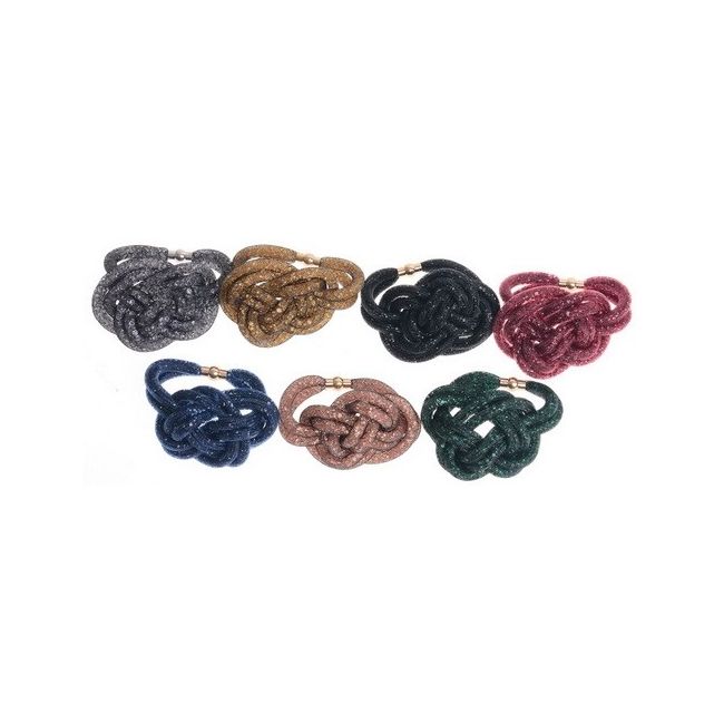 STUFFED TUBES KNOT BRACELET