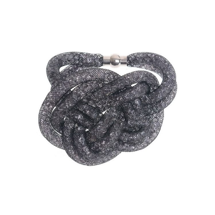 STUFFED TUBES KNOT BRACELET
