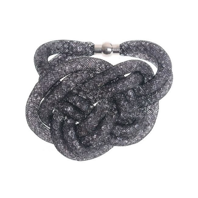 STUFFED TUBES KNOT BRACELET