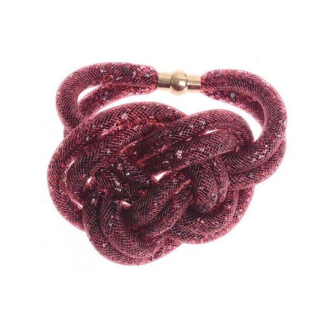 STUFFED TUBES KNOT BRACELET