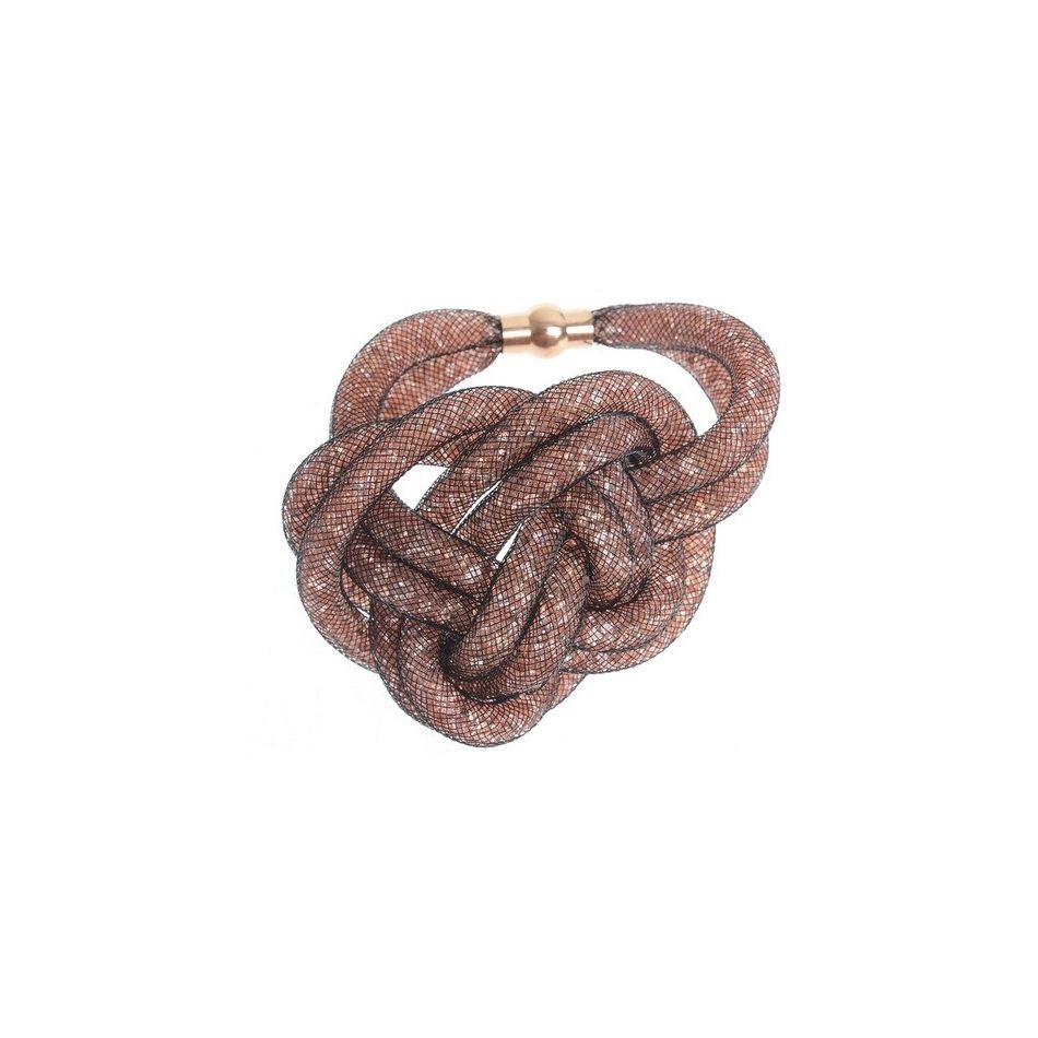 STUFFED TUBES KNOT BRACELET