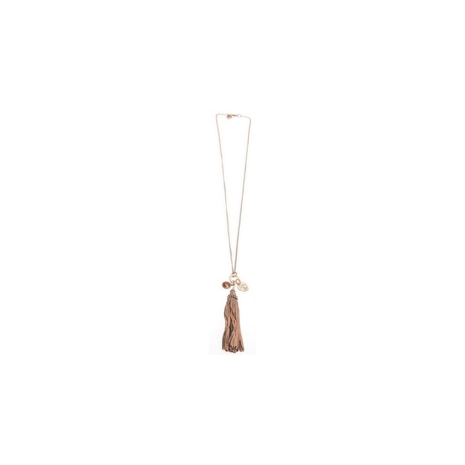 LONG PENDANT NECKLACE FRINGE