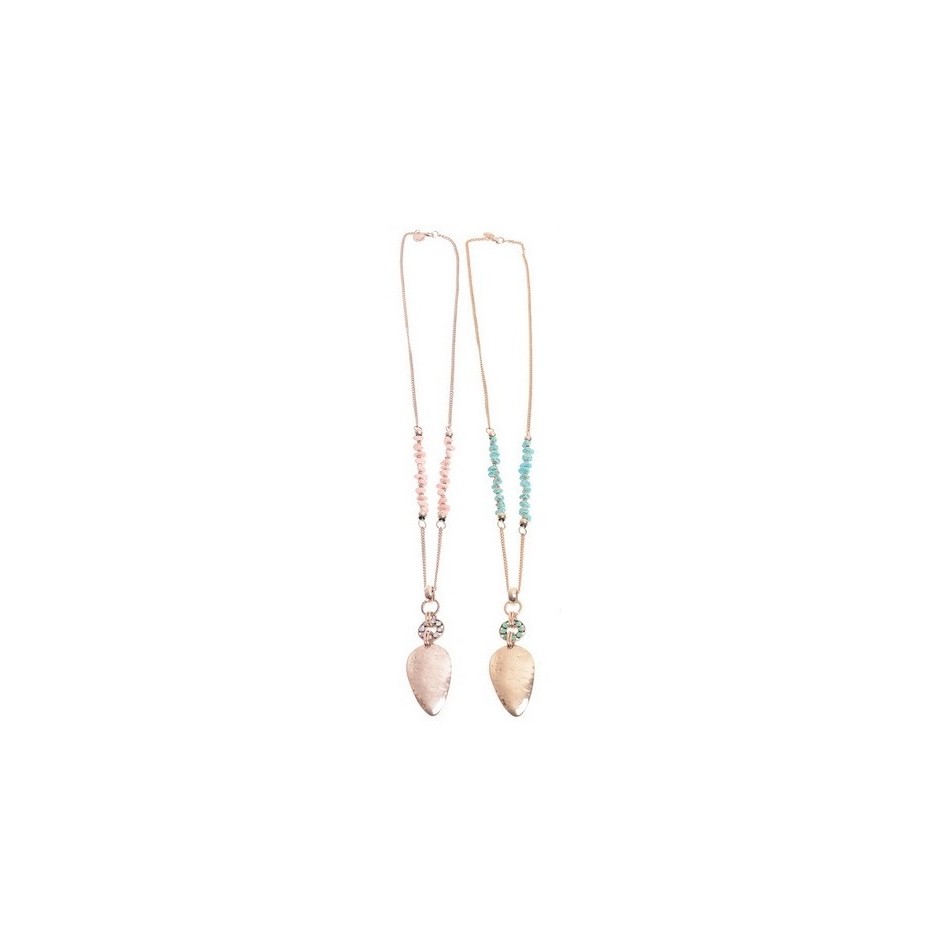 LONG PENDANT NECKLACE METAL