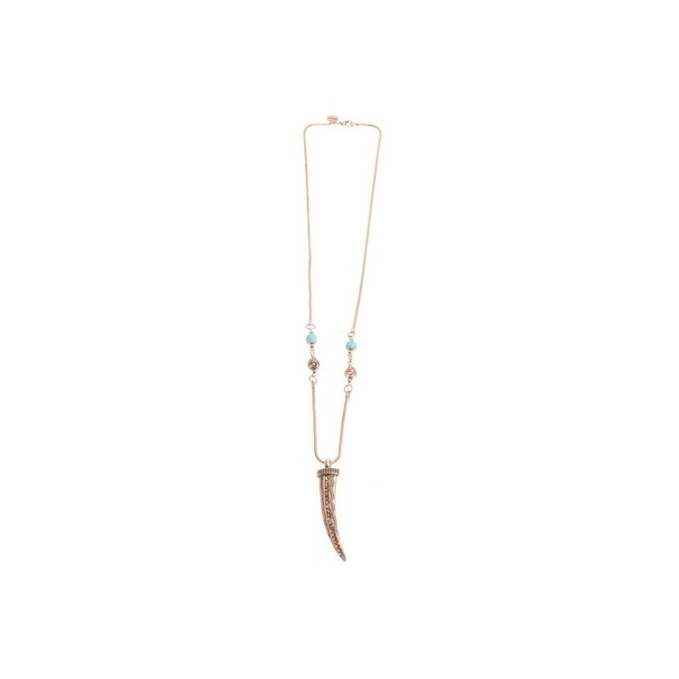 LONG PENDANT NECKLACE METAL 2