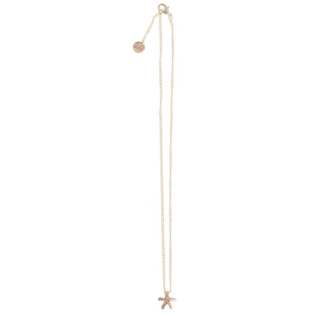 METAL PENDANT SHORT NECKLACE