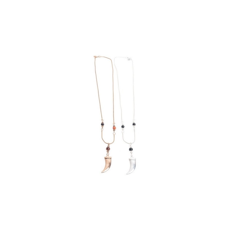 LONG PENDANT NECKLACE METAL