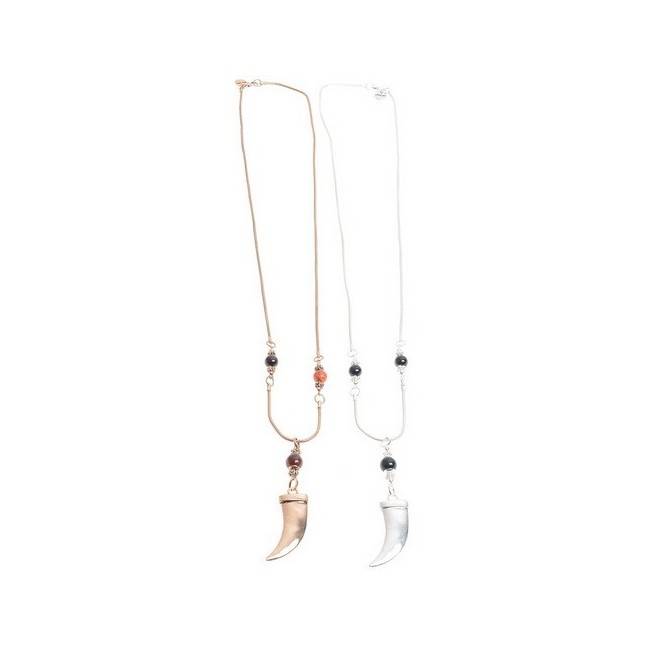 LONG PENDANT NECKLACE METAL