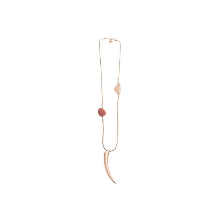LONG PENDANT NECKLACE METAL 2