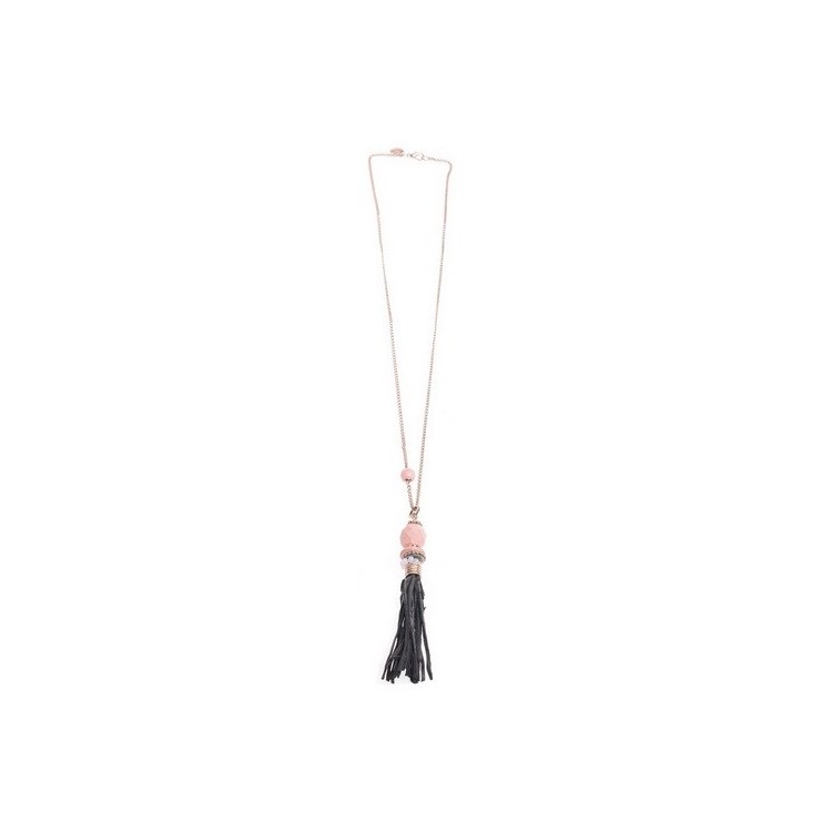 LONG PENDANT NECKLACE METAL DROP
