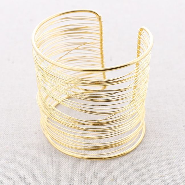 PULSERA ACERO AJUSTABLE ALAMBRE
