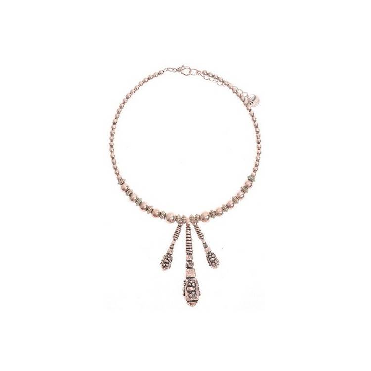 THREE PENDANT SHORT NECKLACE