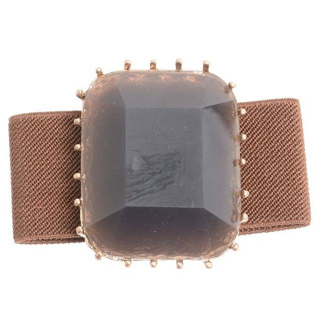 PULSERA ELÁSTICA METAL RESINA
