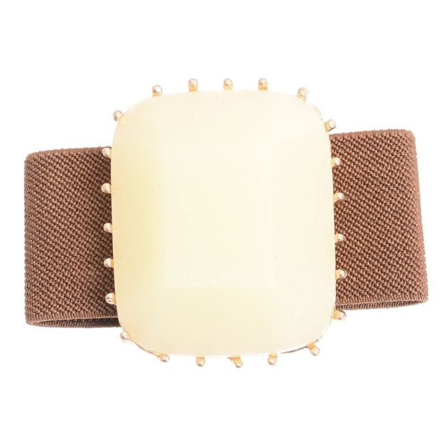 PULSERA ELÁSTICA METAL RESINA