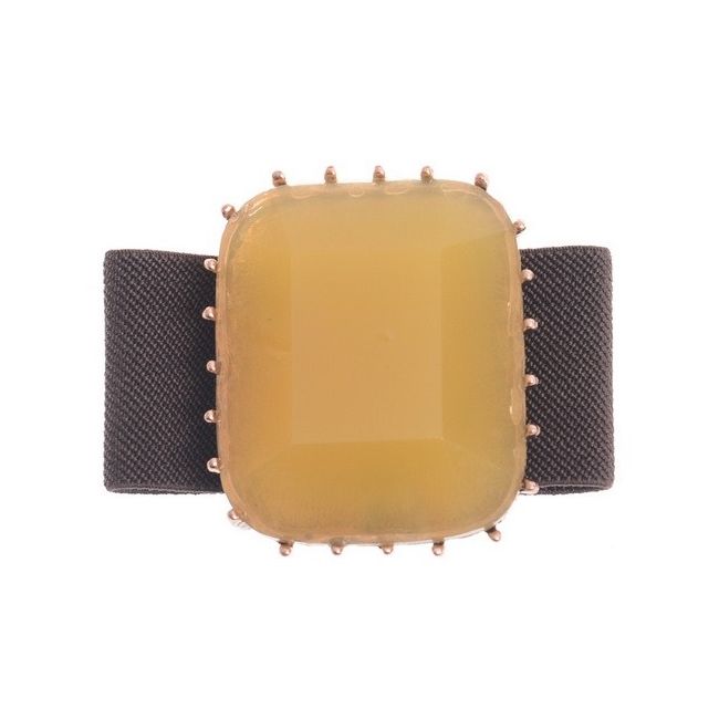 METAL RESIN ELASTIC BRACELET