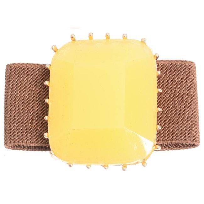 METAL RESIN ELASTIC BRACELET