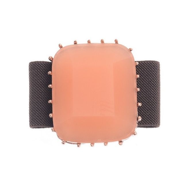 PULSERA ELÁSTICA METAL RESINA