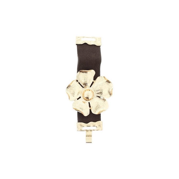 METAL FLOWER ELASTIC BRACELET 2