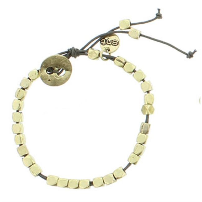 PULSERA CUENTAS METAL