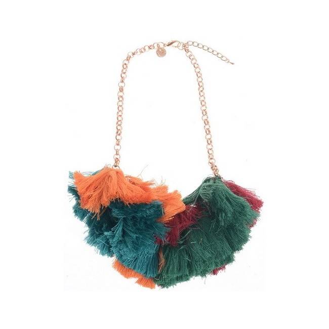 MULTIFRINGE SHORT NECKLACE