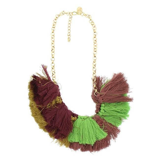 MULTIFRINGE SHORT NECKLACE