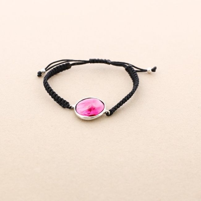 MACRAME METAL RESIN BRACELET
