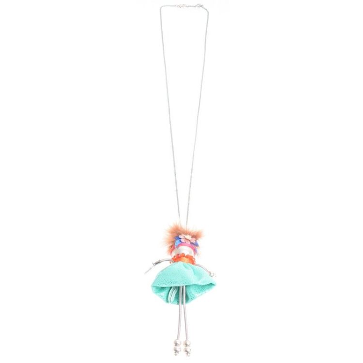 LONG PENDANT NECKLACE lady queen