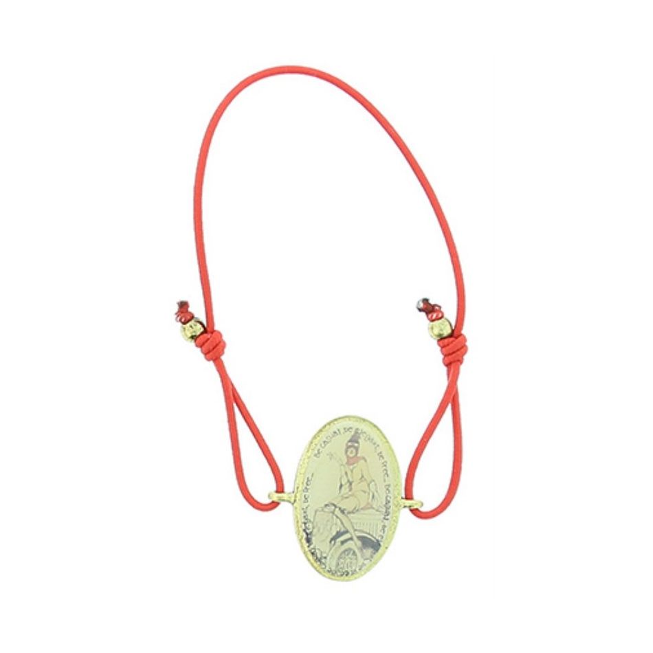ENAMEL METAL ELASTIC BRACELET