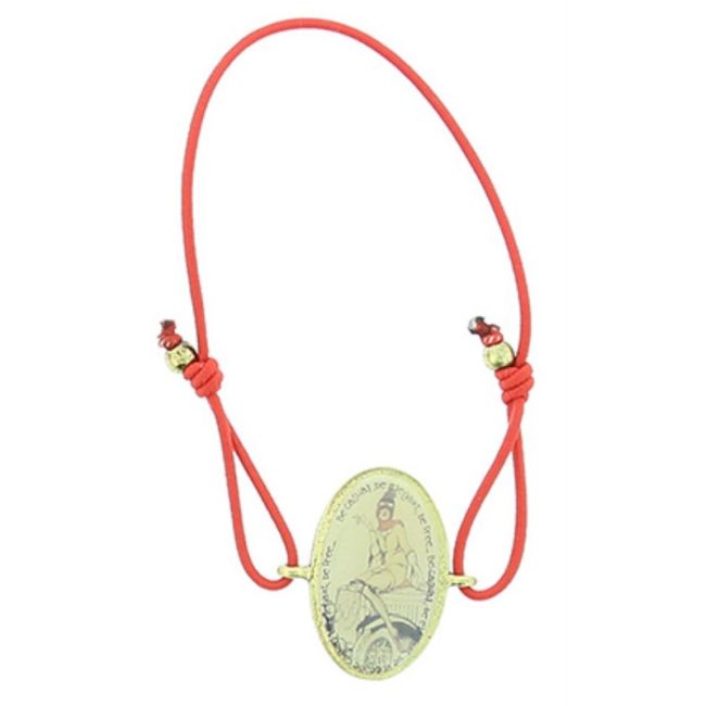 ENAMEL METAL ELASTIC BRACELET