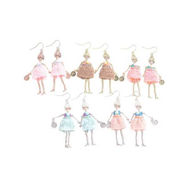 PENDANT EARRINGS CARINE DOLL