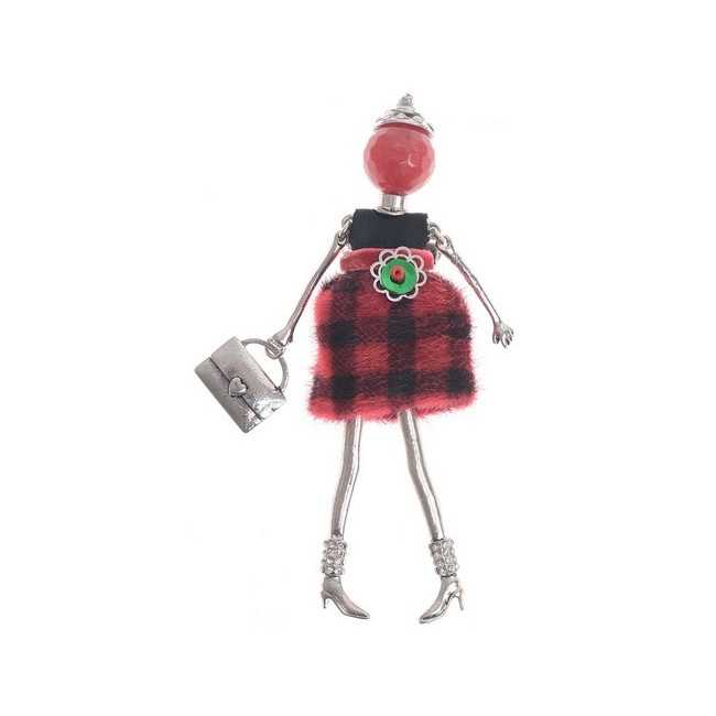 HANGING BROOCH DOLL