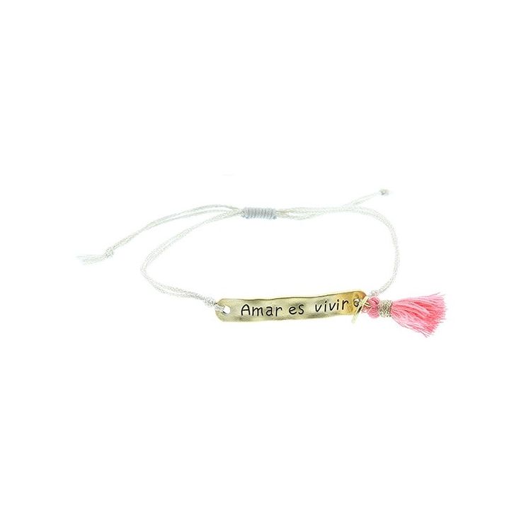MACRAMÉ MESSAGE BRACELET 2