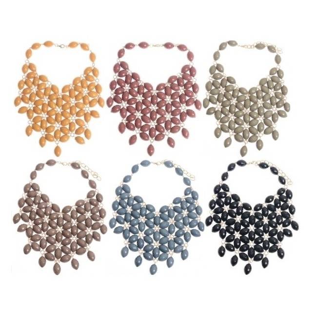 BEADS SHORT NECKLACE