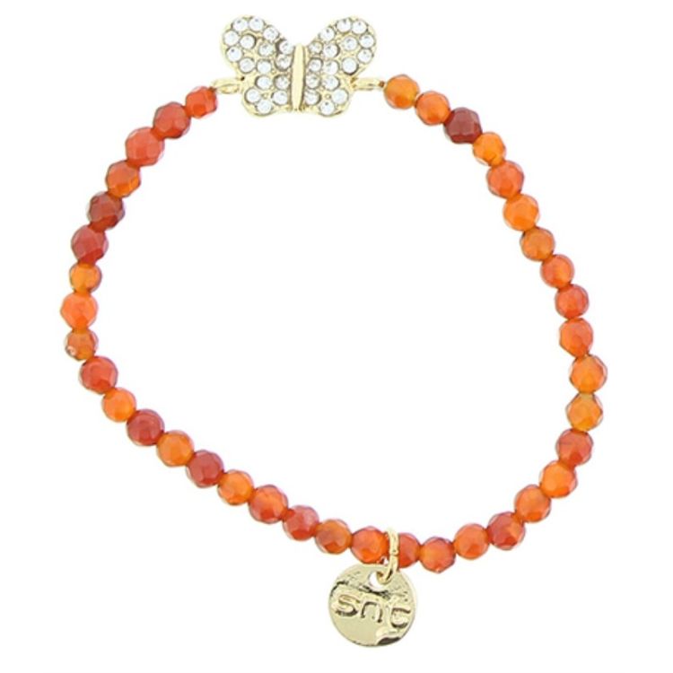 STONES METAL CRYSTALS BRACELET