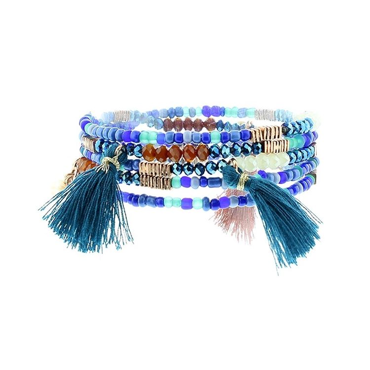 5 ROUND BEADS BRACELET