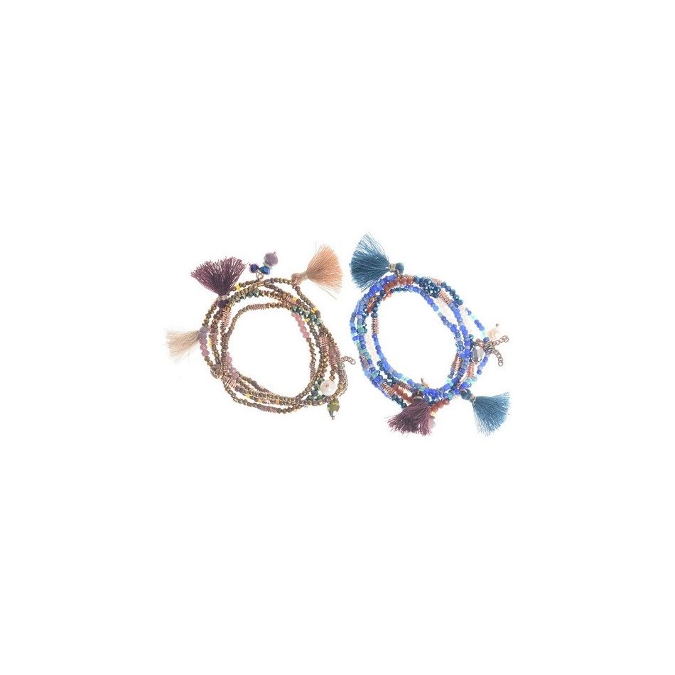 5 ROUND BEADS BRACELET