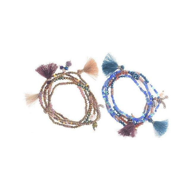 5 ROUND BEADS BRACELET