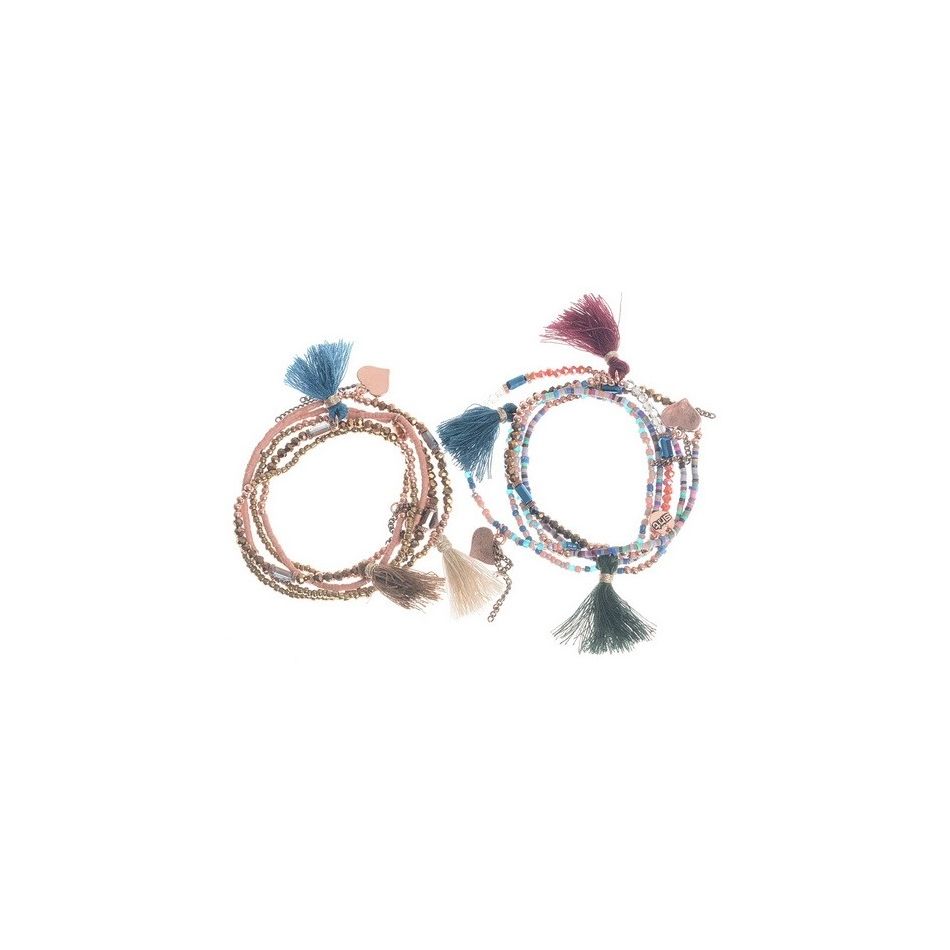 PULSERA 5 VUELTAS CUENTAS