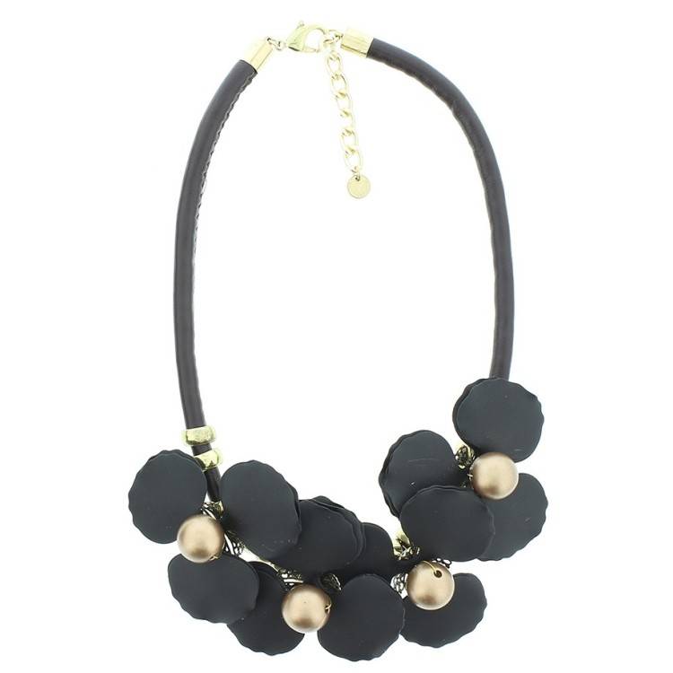 4 FLOWERS SHORT NECKLACE 2