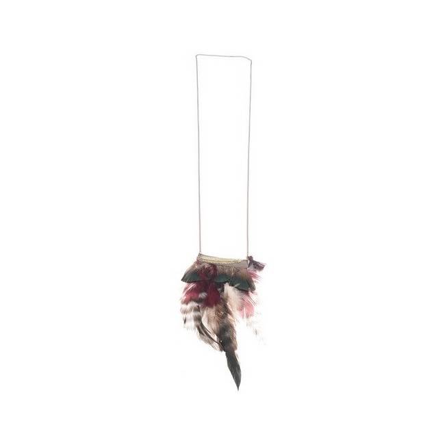 COLLAR LARGO COLG. PLUMAS