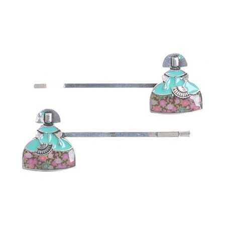 METAL ENAMEL HAIRPINS