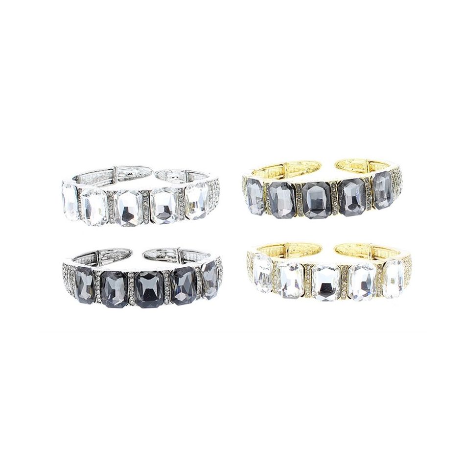 CRYSTAL METAL BRACELET