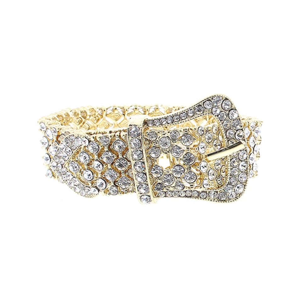 PULSERA HEBILLA CRISTALES