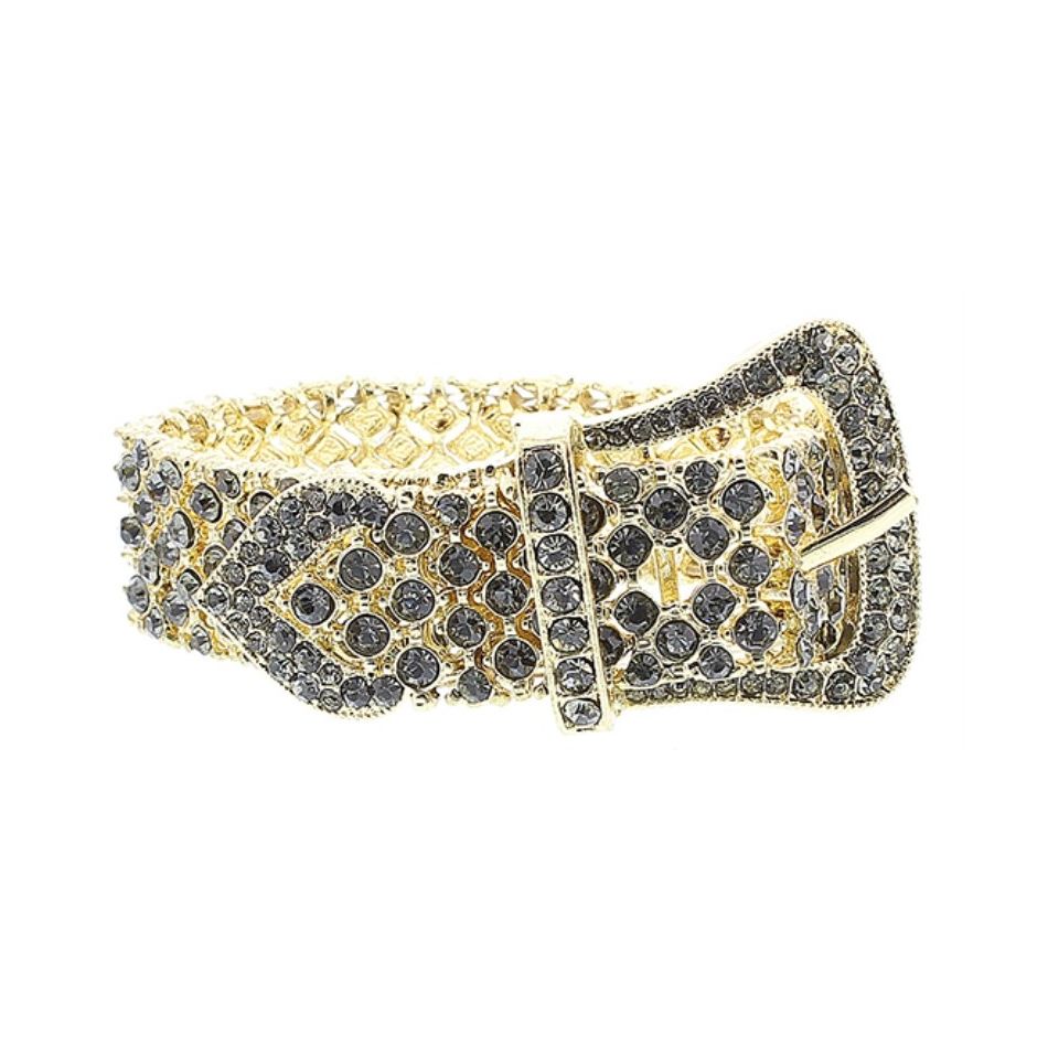 CRYSTAL BUCKLE BRACELET