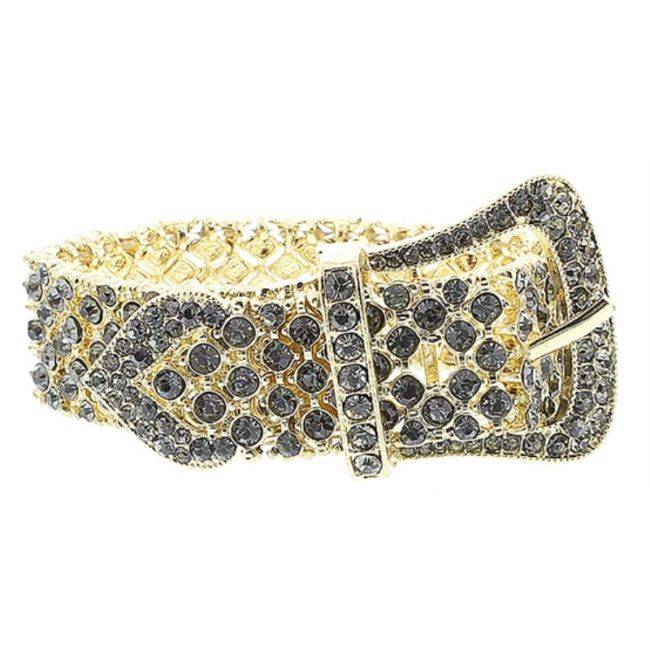 PULSERA HEBILLA CRISTALES